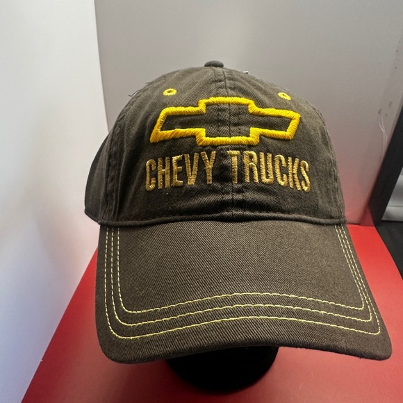Chevy Adjustable brown and Yellow Hat - Picture 1 of 4